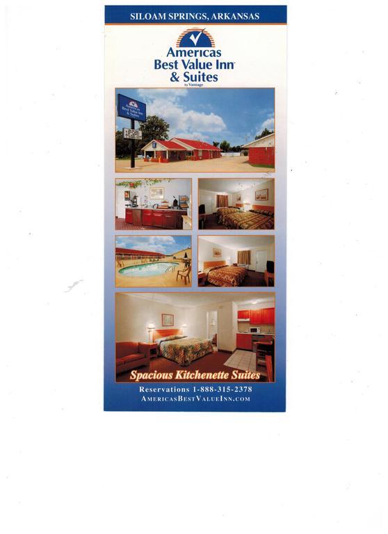 Americas Best Value Inn And Suites Siloam Springs Zewnętrze zdjęcie